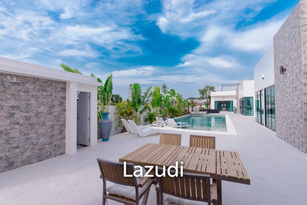 STUNNING MODERN 6 BED POOL VILLA