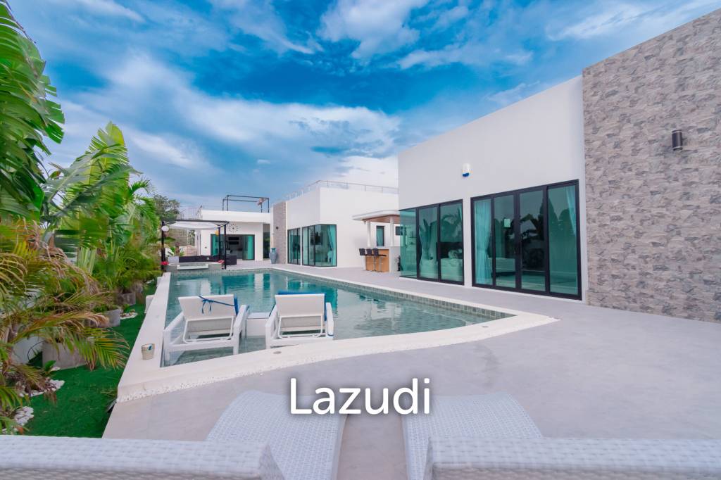 STUNNING MODERN 6 BED POOL VILLA