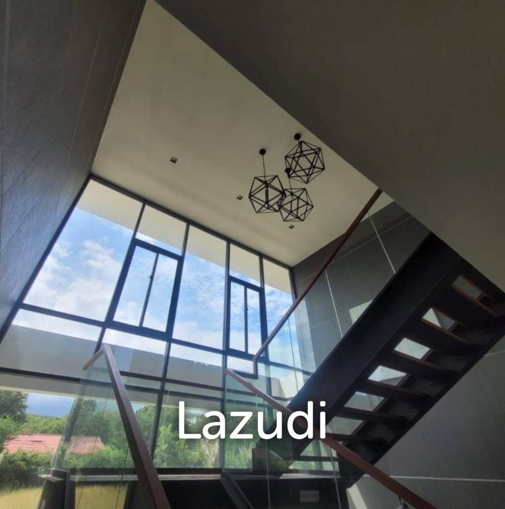 Kao Tao : Great Design 2 storey 4 bed pool villa over looking Golf Course and 2 mins walk to the Beach