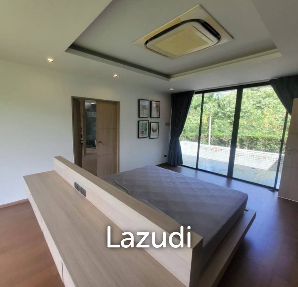 Kao Tao : Great Design 2 storey 4 bed pool villa over looking Golf Course and 2 mins walk to the Beach