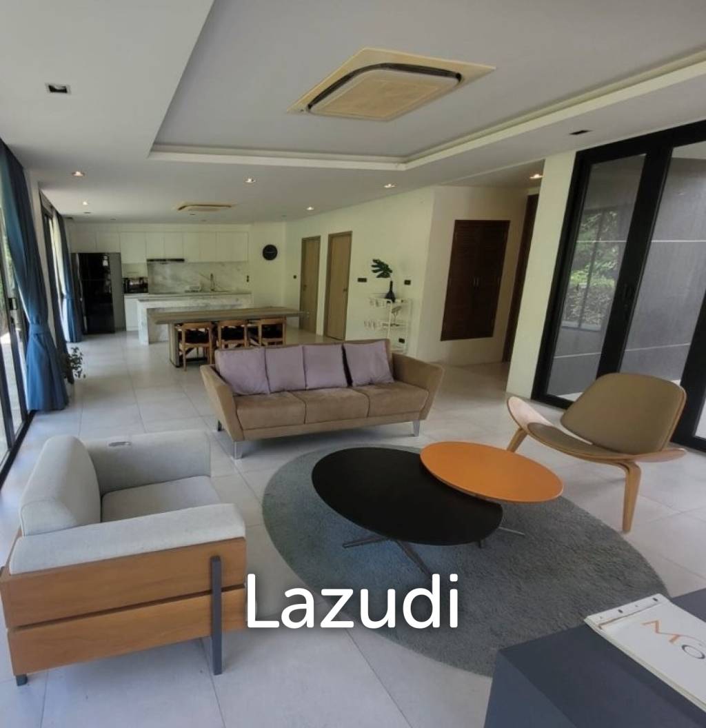 Kao Tao : Great Design 2 storey 4 bed pool villa over looking Golf Course and 2 mins walk to the Beach