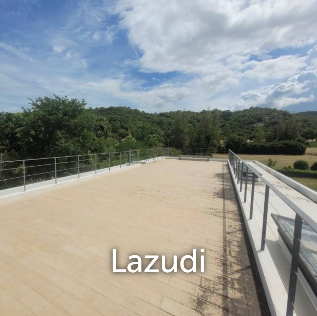 Kao Tao : Great Design 2 storey 4 bed pool villa over looking Golf Course and 2 mins walk to the Beach
