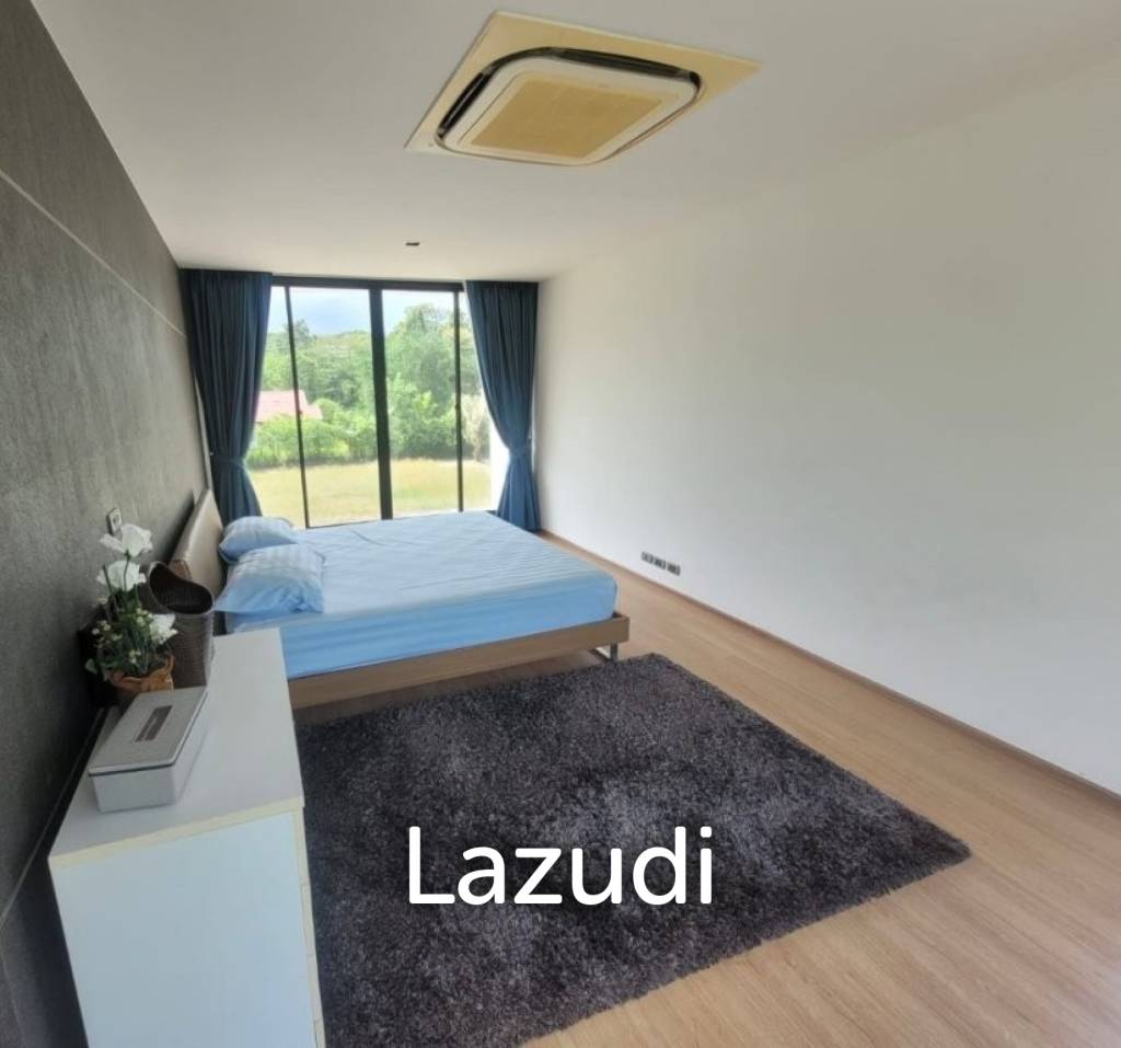 Kao Tao : Great Design 2 storey 4 bed pool villa over looking Golf Course and 2 mins walk to the Beach