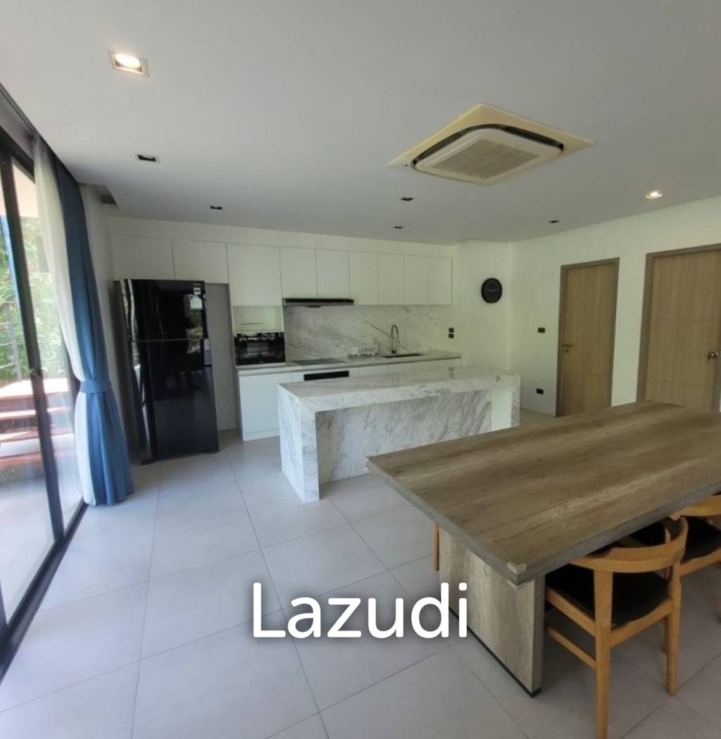Kao Tao : Great Design 2 storey 4 bed pool villa over looking Golf Course and 2 mins walk to the Beach