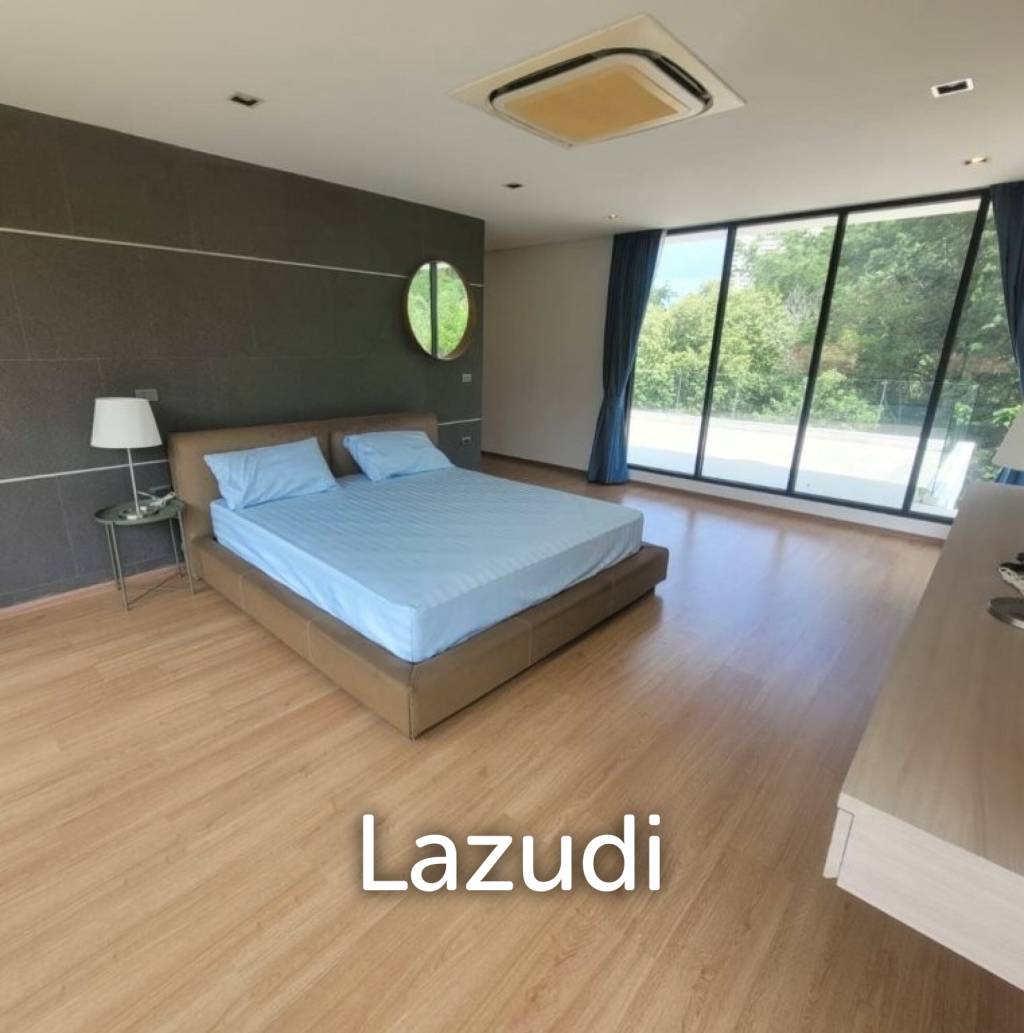 Kao Tao : Great Design 2 storey 4 bed pool villa over looking Golf Course and 2 mins walk to the Beach