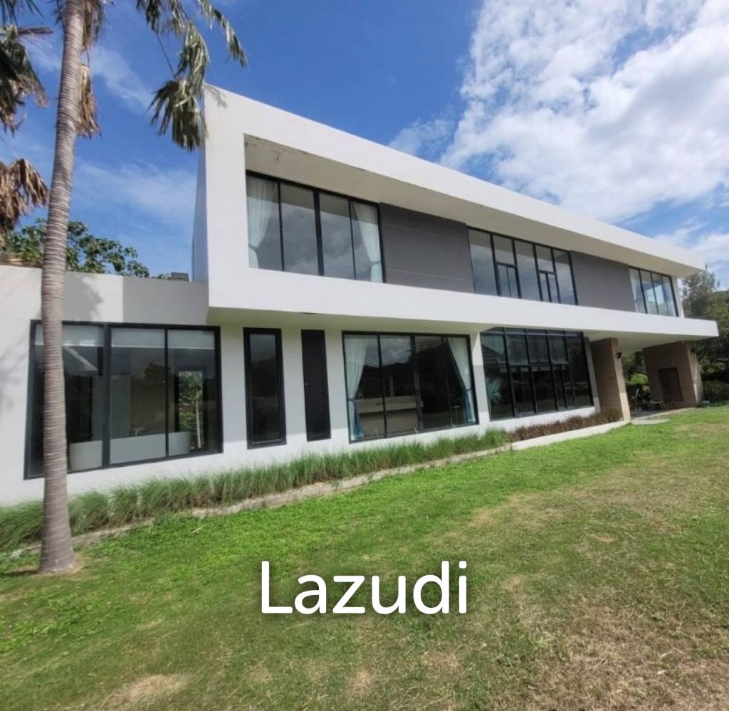 Kao Tao : Great Design 2 storey 4 bed pool villa over looking Golf Course and 2 mins walk to the Beach