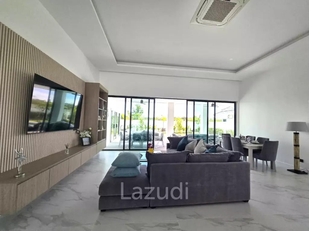 343 sqm modern pool villa in Thap Tai Hua Hin | Botanica Hua Hin