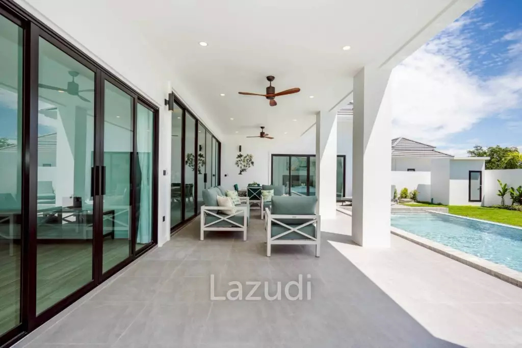 343 sqm modern pool villa in Thap Tai Hua Hin | Botanica Hua Hin
