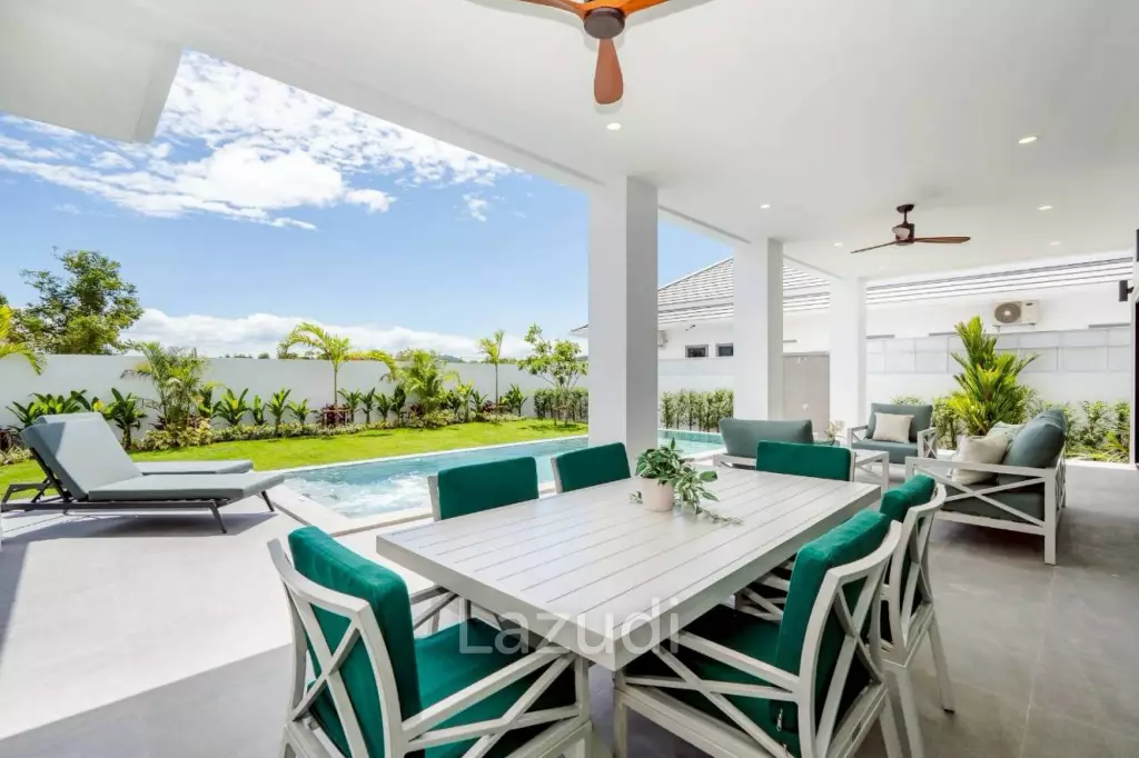 343 sqm modern pool villa in Thap Tai Hua Hin | Botanica Hua Hin