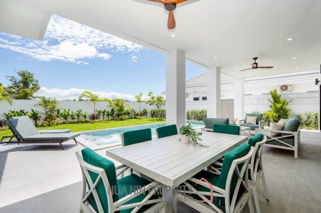 343 sqm modern pool villa in Thap Tai Hua Hin | Botanica Hua Hin