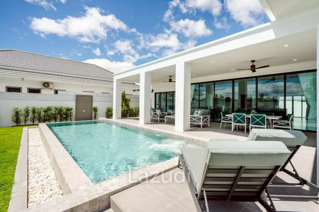 343 sqm modern pool villa in Thap Tai Hua Hin | Botanica Hua Hin