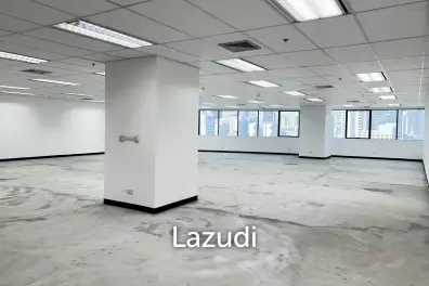 233 sqm open plan office Ital Thai Tower Bang Kapi Huai Khwang