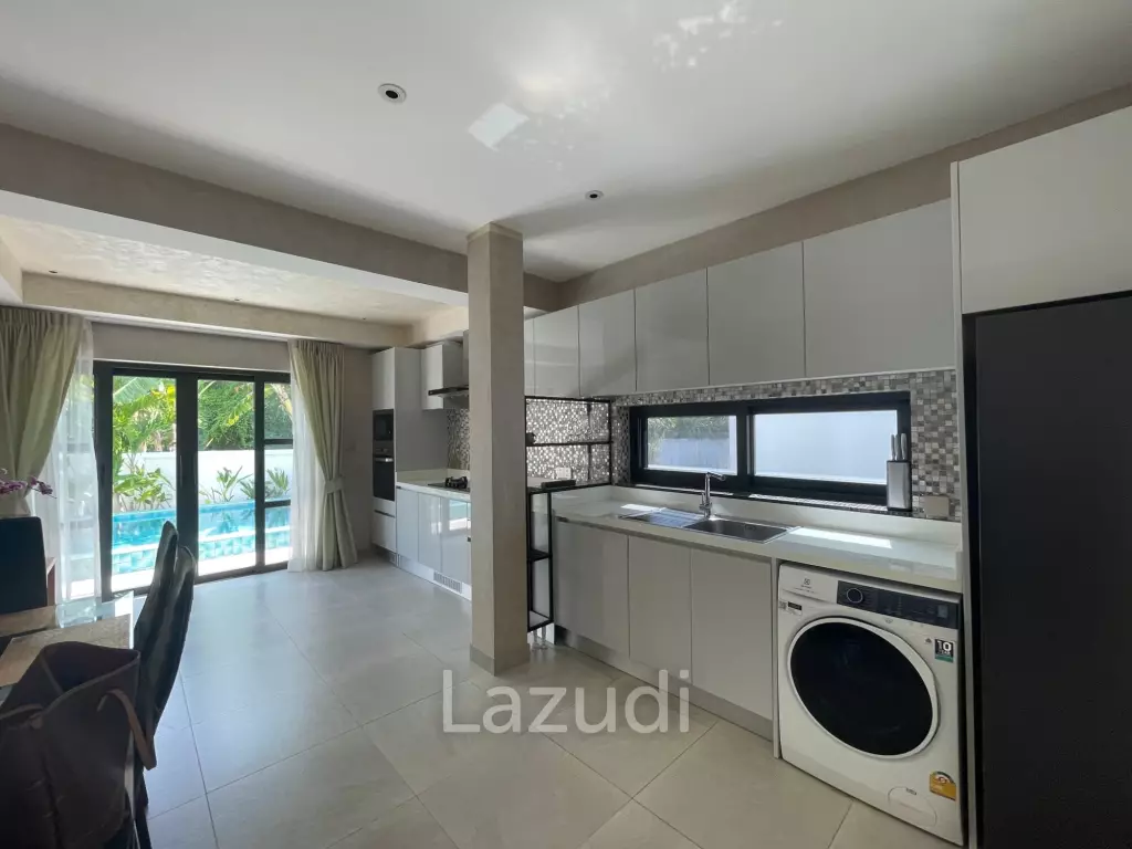 Modern 3-Bedroom Pool Villa for Sale Near Natai Beach