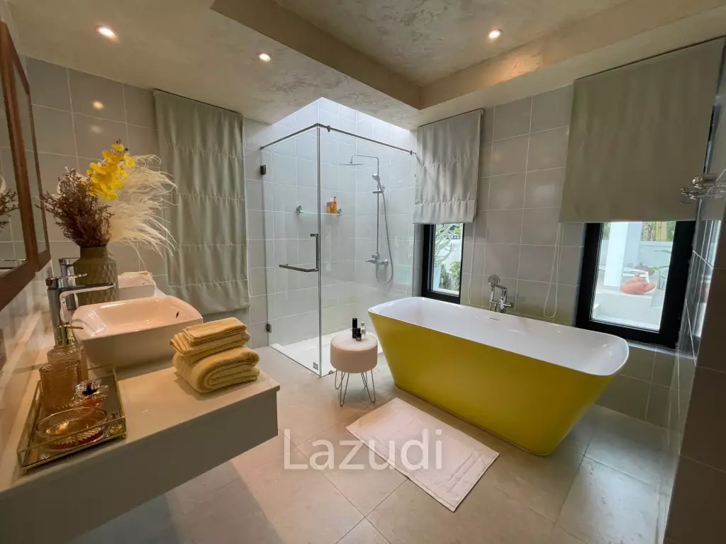 Modern 3-Bedroom Pool Villa for Sale Near Natai Beach