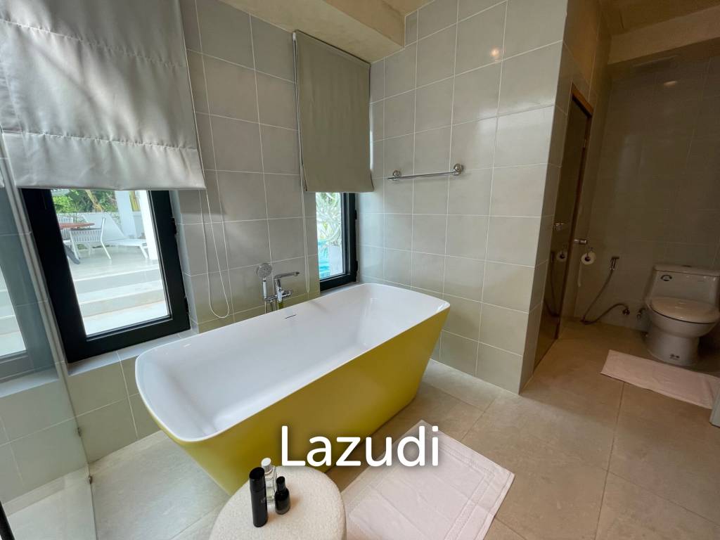 Modern 3-Bedroom Pool Villa for Sale Near Natai Beach