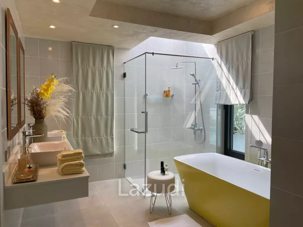 Modern 3-Bedroom Pool Villa for Sale Near Natai Beach
