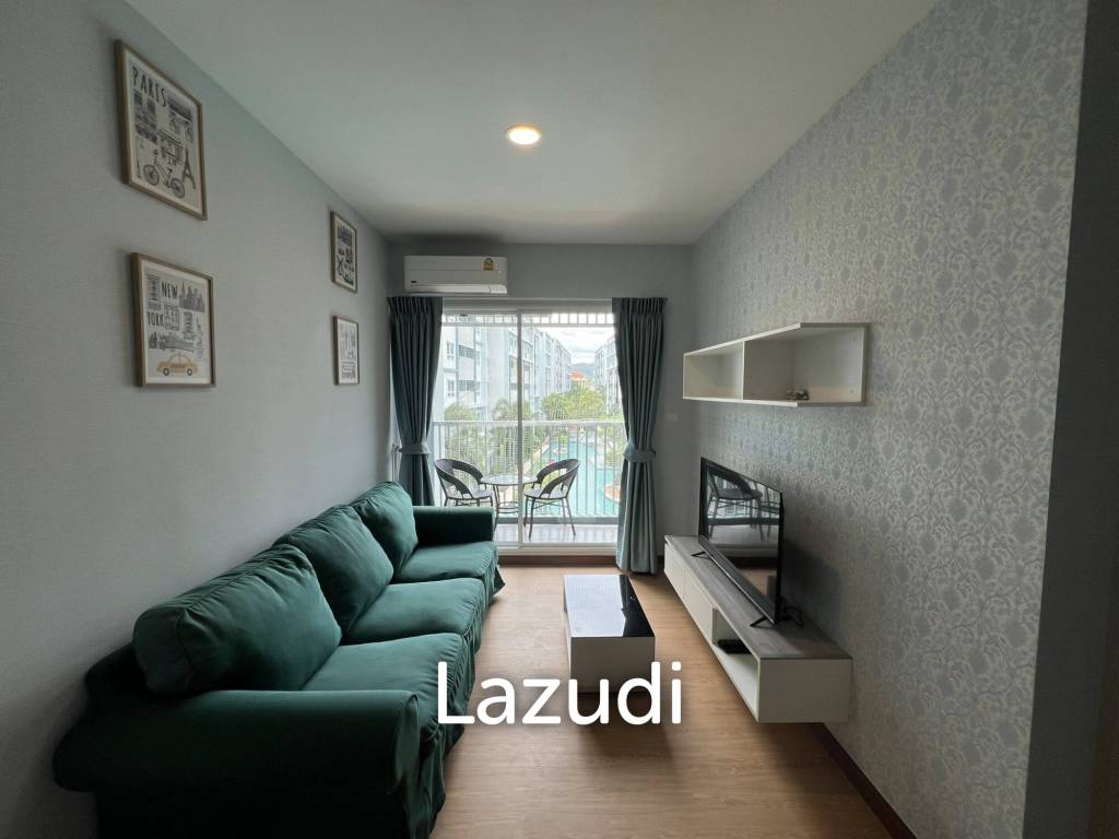 The Trust Condo: 34 sqm Pool View Condo on 4th Floor