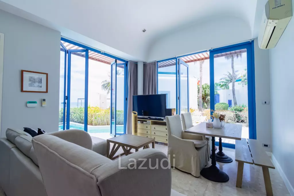 THE CREST SANTORA :  2 Bed Beachfront Pool villa