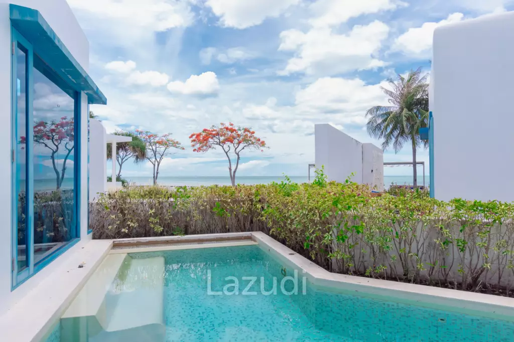 THE CREST SANTORA :  2 Bed Beachfront Pool villa