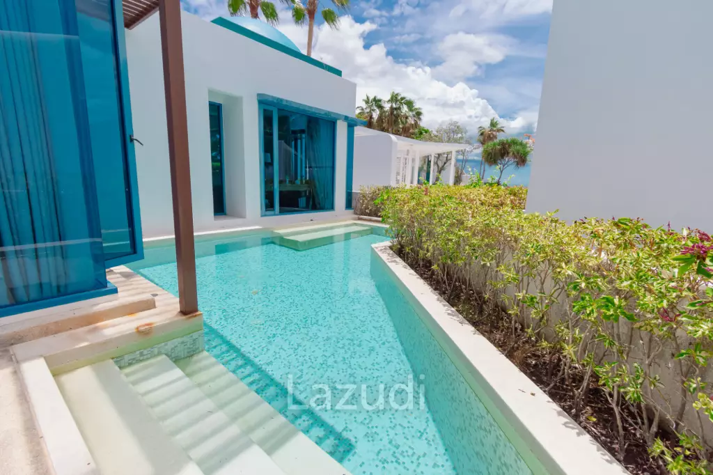 THE CREST SANTORA :  2 Bed Beachfront Pool villa
