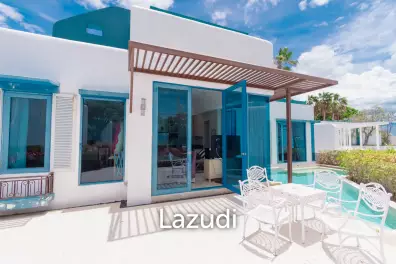 THE CREST SANTORA :  2 Bed Beachfront Pool villa