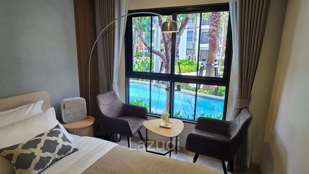 Cabanas : Modern 2BR Tropical Design with Pool Access.