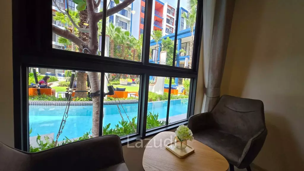 Cabanas : Modern 2BR Tropical Design with Pool Access.