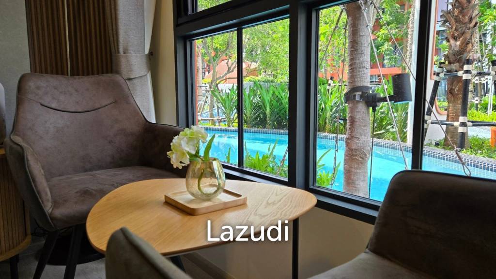 Cabanas : Modern 2BR Tropical Design with Pool Access.