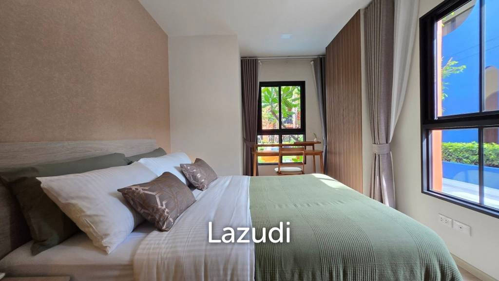 Cabanas : Modern 2BR Tropical Design with Pool Access.