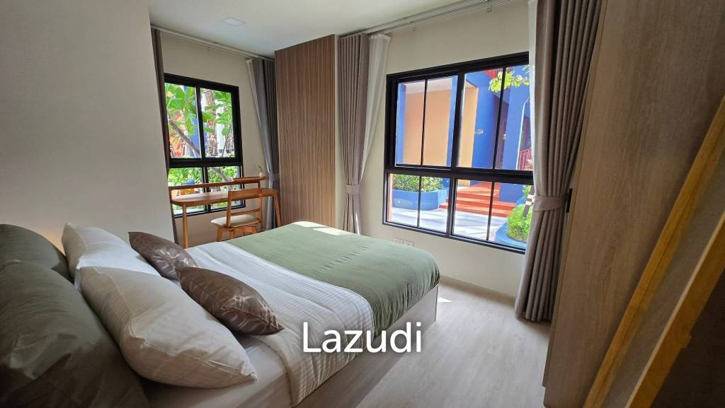 Cabanas : Modern 2BR Tropical Design with Pool Access.