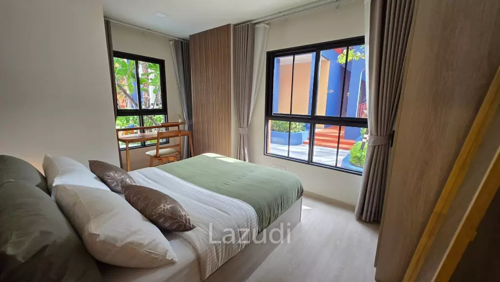 Cabanas : Modern 2BR Tropical Design with Pool Access.