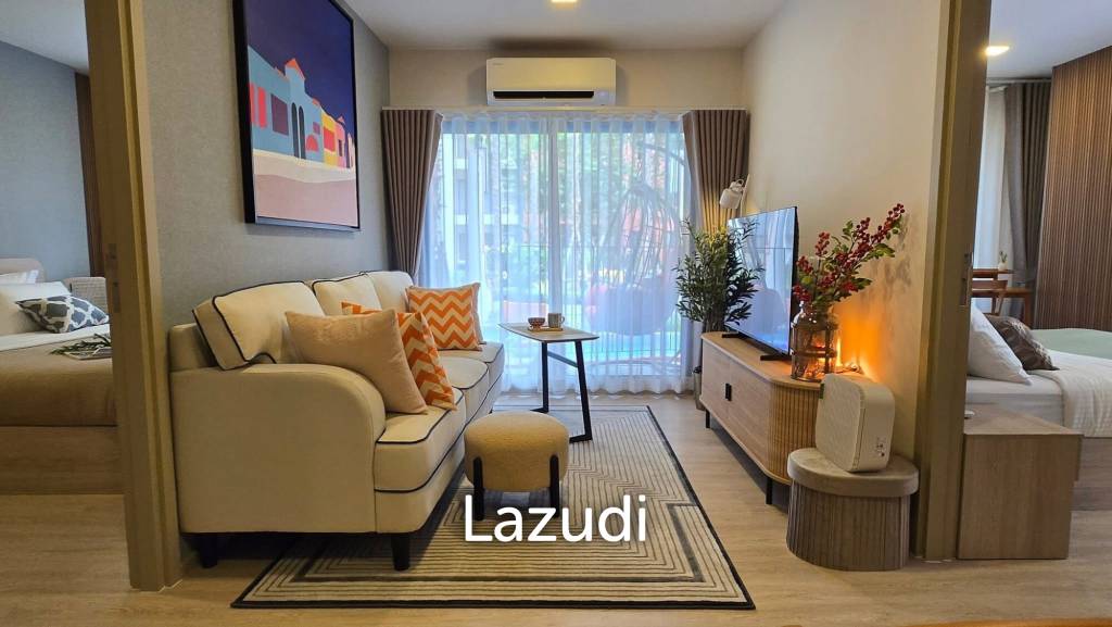 Cabanas : Modern 2BR Tropical Design with Pool Access.