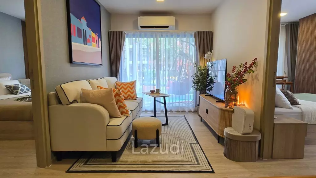 Cabanas : Modern 2BR Tropical Design with Pool Access.