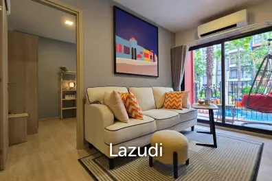 Cabanas : Modern 2BR Tropical Design with Pool Access.