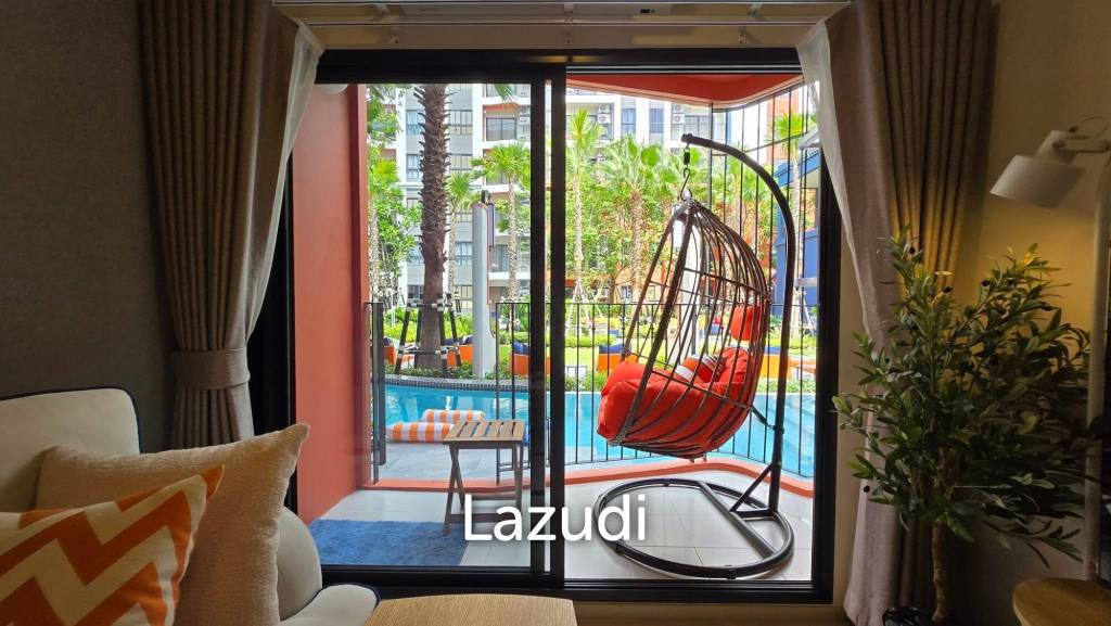 Cabanas : Modern 2BR Tropical Design with Pool Access.