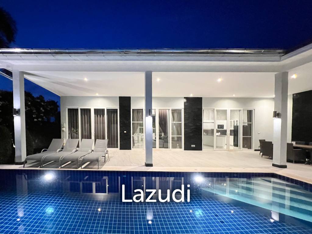 Modern 4BR Pool Villa with  Garden in Hua Hin
