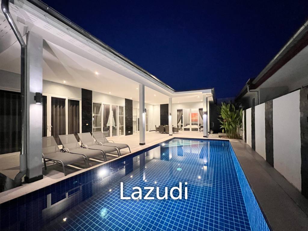Modern 4BR Pool Villa with  Garden in Hua Hin