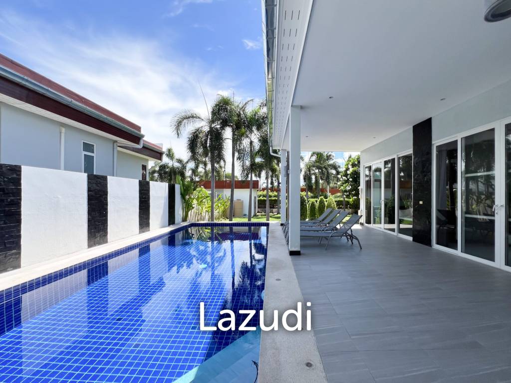Modern 4BR Pool Villa with  Garden in Hua Hin
