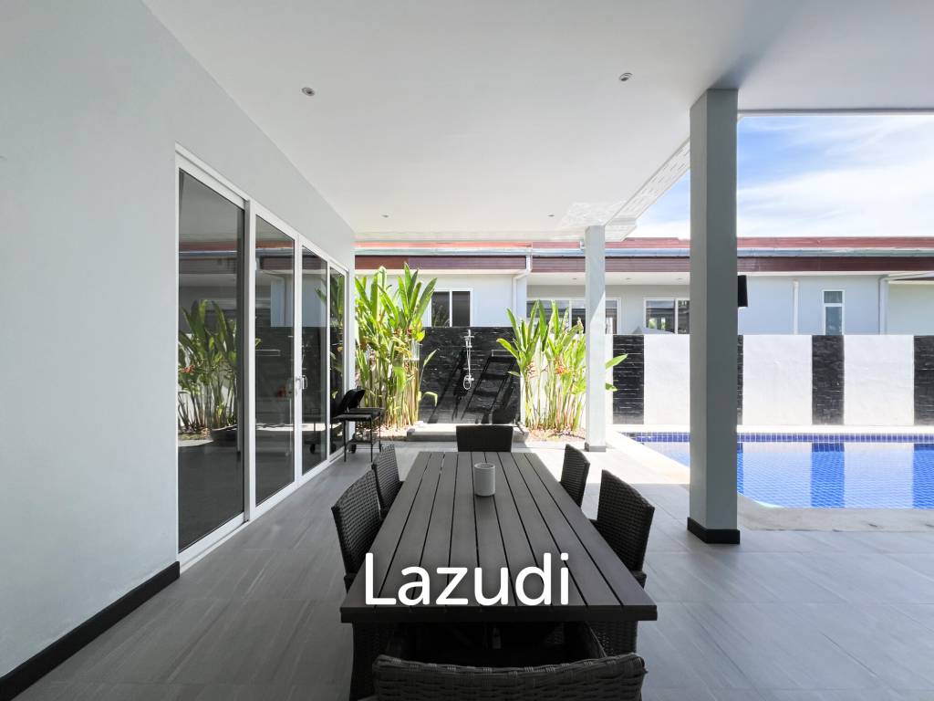 Modern 4BR Pool Villa with  Garden in Hua Hin