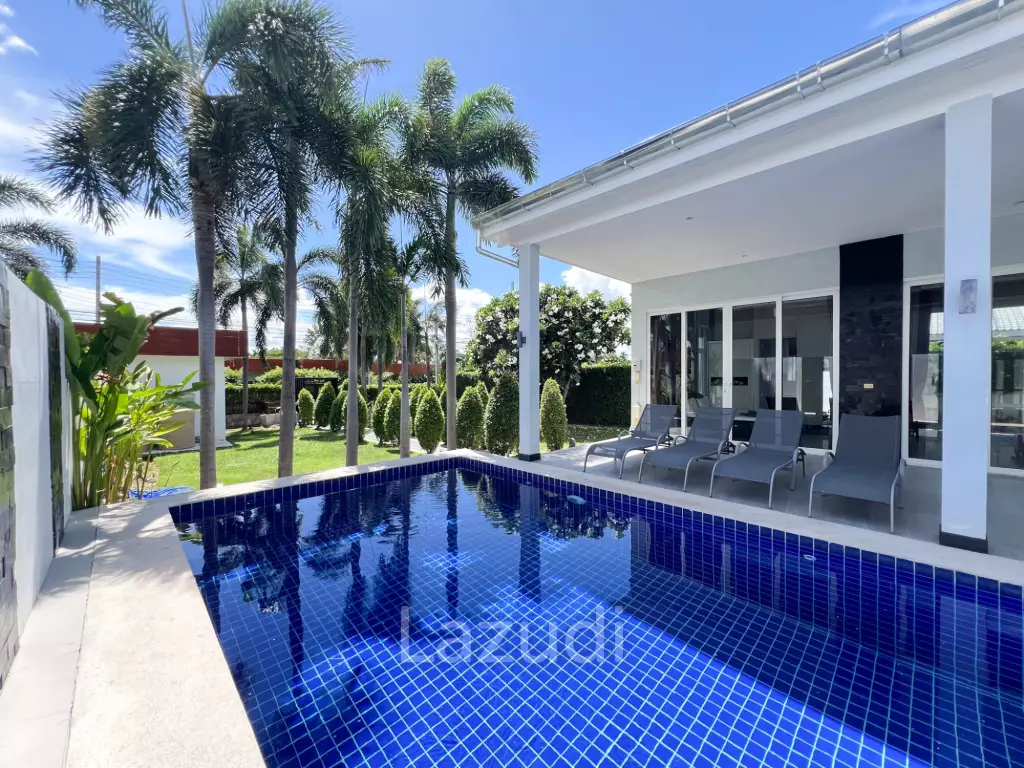 Modern 4BR Pool Villa with  Garden in Hua Hin