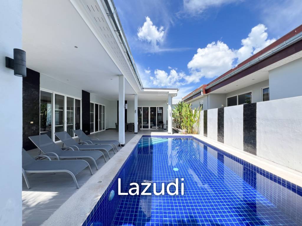 Modern 4BR Pool Villa with  Garden in Hua Hin