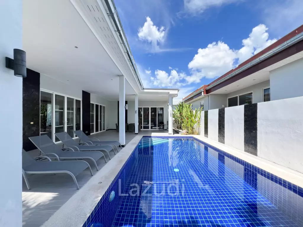 Modern 4BR Pool Villa with  Garden in Hua Hin