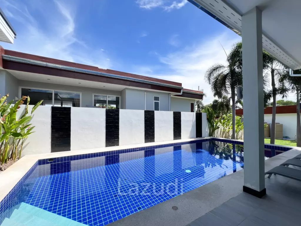 Modern 4BR Pool Villa with  Garden in Hua Hin