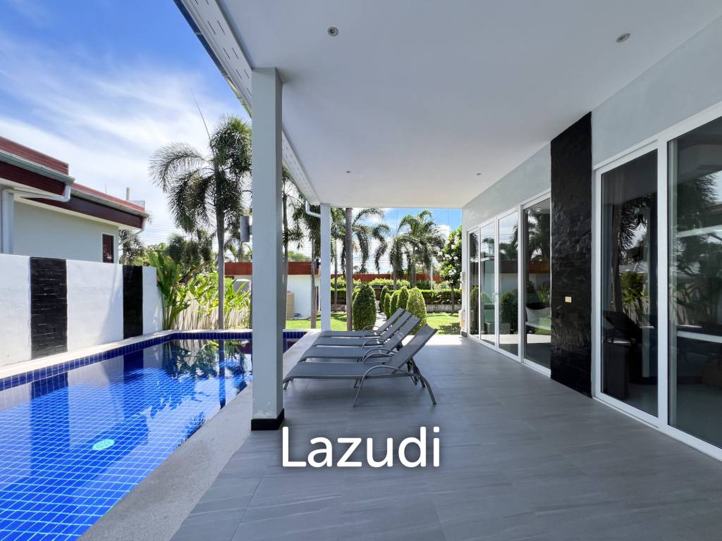 Modern 4BR Pool Villa with  Garden in Hua Hin