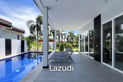 Modern 4BR Pool Villa with  Garden in Hua Hin