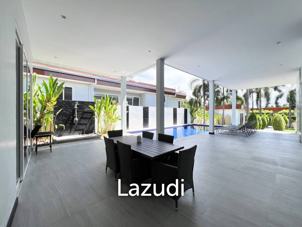 Modern 4BR Pool Villa with  Garden in Hua Hin
