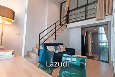 36 sqm loft 1 bedroom condo on 31st floor Ideo Rama 9 Asoke Huai Khwang Bangkok