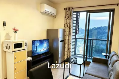 คอนโดมิเนียม 1 ห้องนอน วิวภูเขา ชั้นสูง ยูนิกซ์ เซาท์ พัทยา