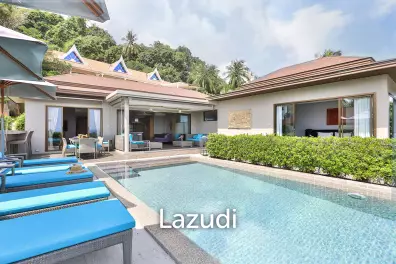 Prime Lamai 4-Bedroom Pool Villa Just 500m from the Beach