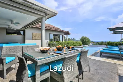 Prime Lamai 4-Bedroom Pool Villa Just 500m from the Beach